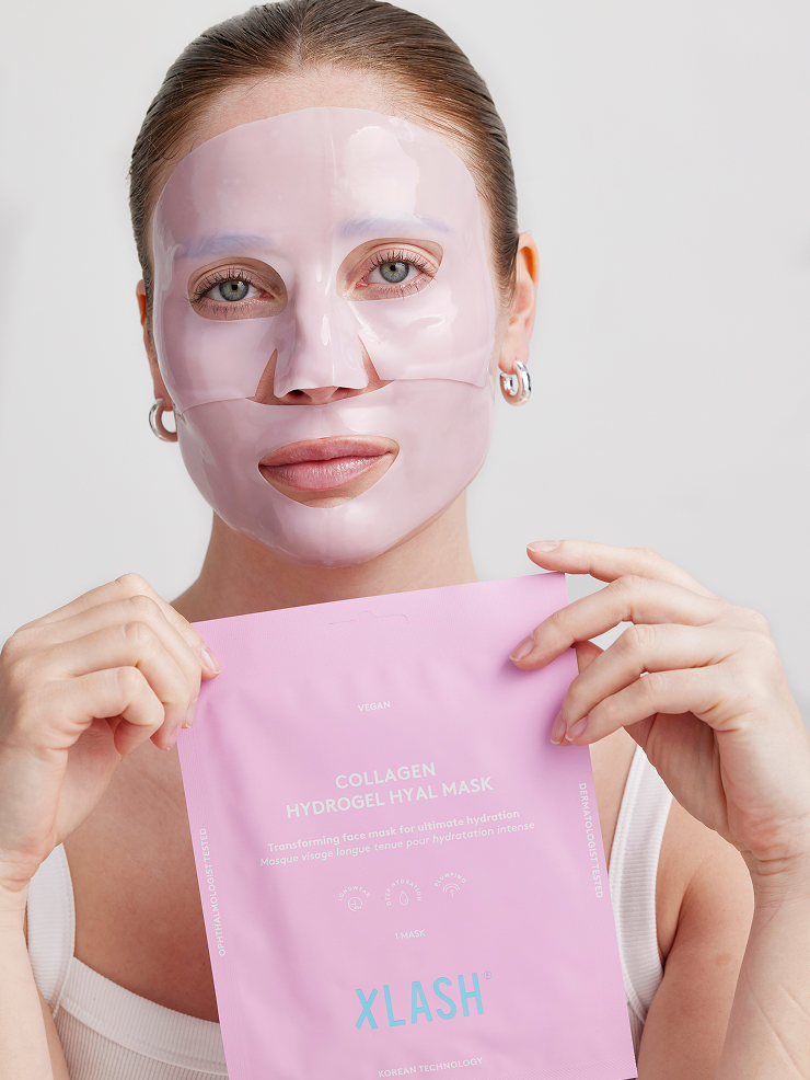 Xlash Collagen Hydrogel Hyal Mask