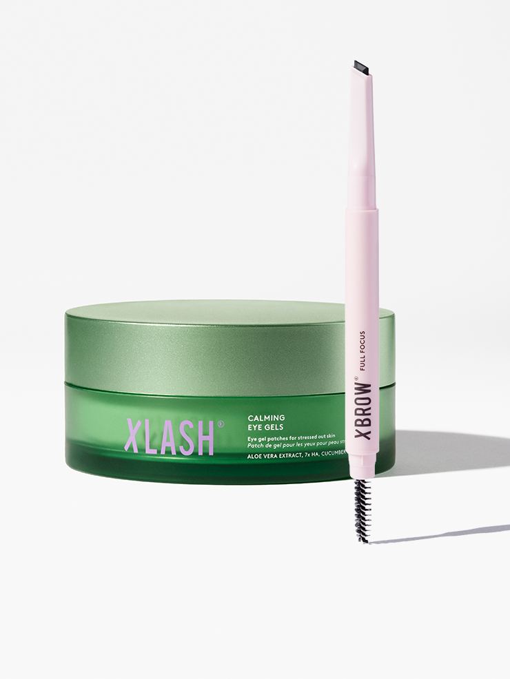 Xlash Calming Eye Gel Patches + Gratis Ögonbrynspenna På Köpet