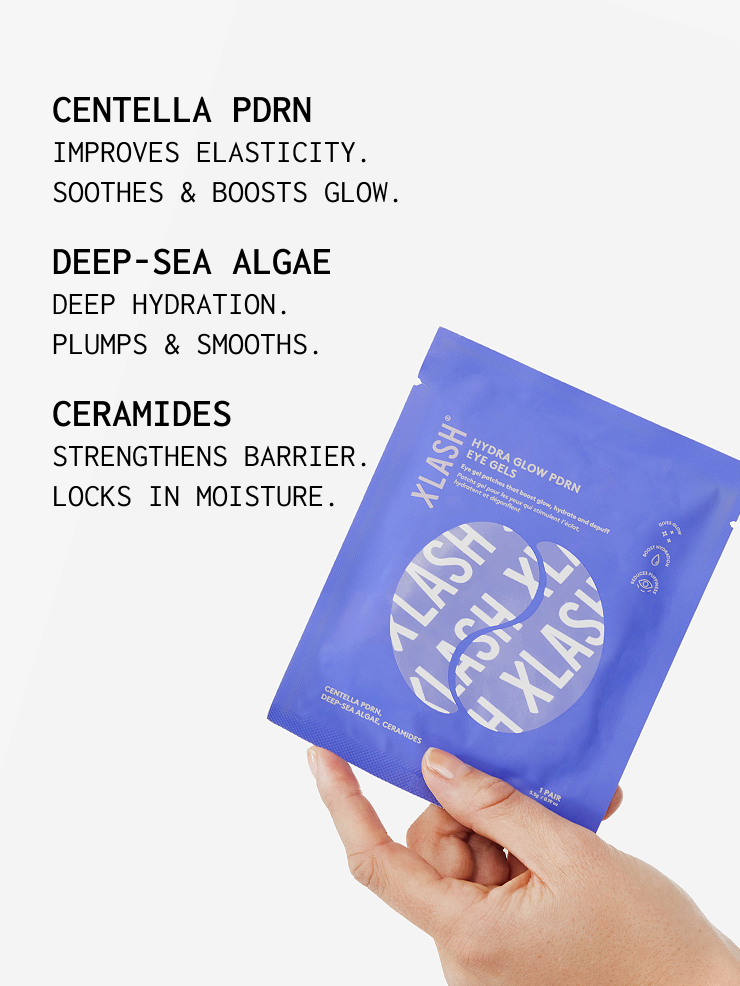 Xlash Hydra Glow PDRN Eye Gels 5 pair