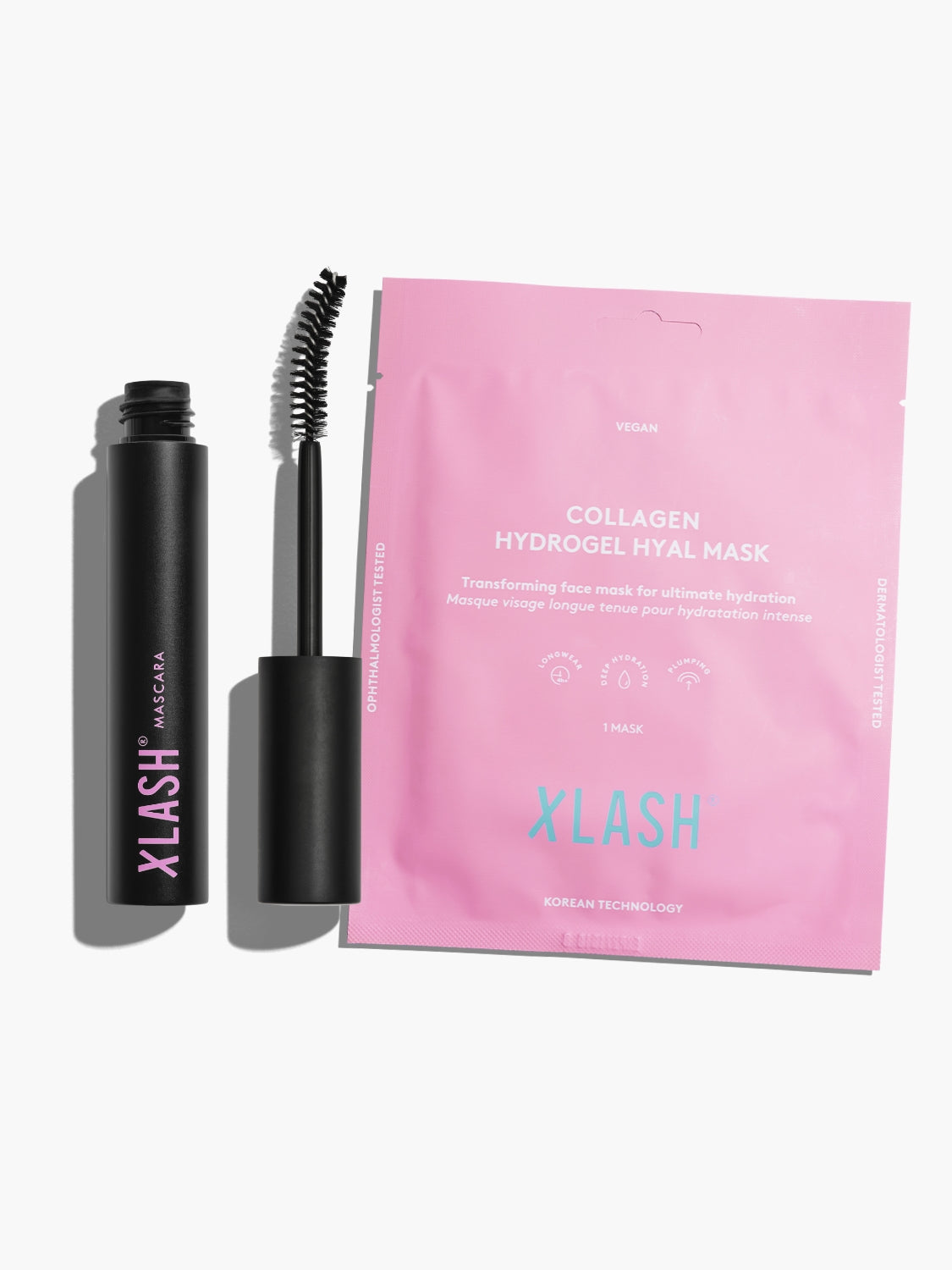 Xlash Mascara + gratis Collagen Hydrogel Hyal mask