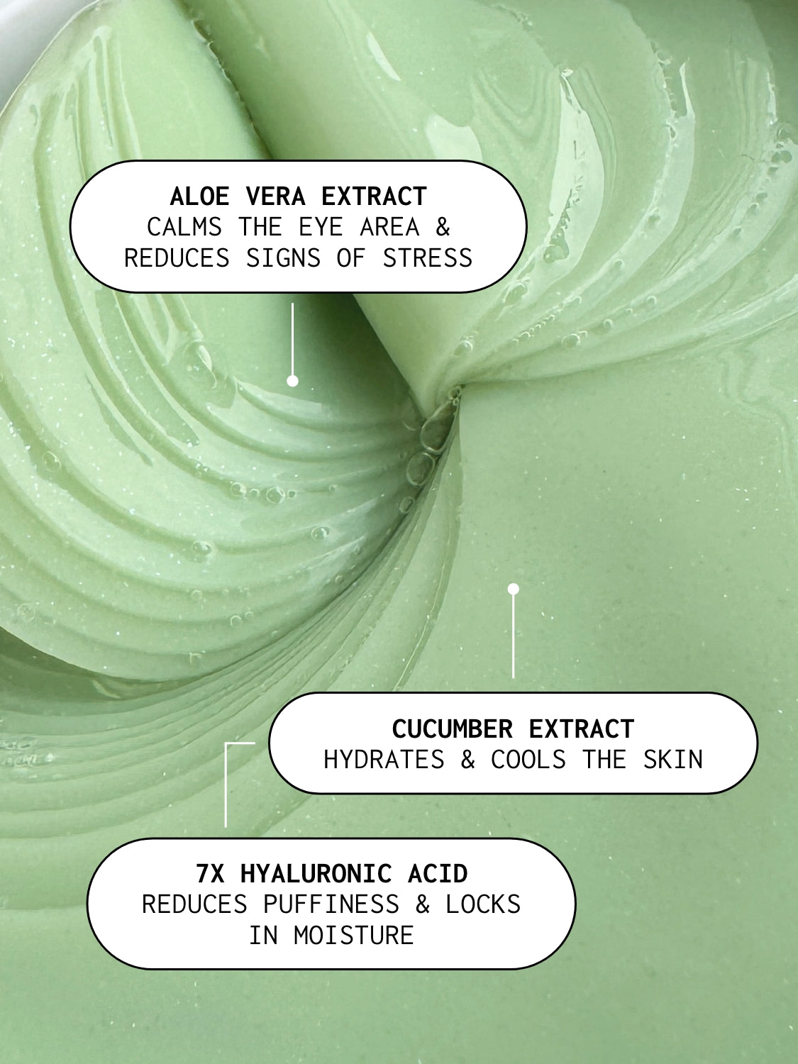 Calming Eye Gels + Free Hydro gel mask