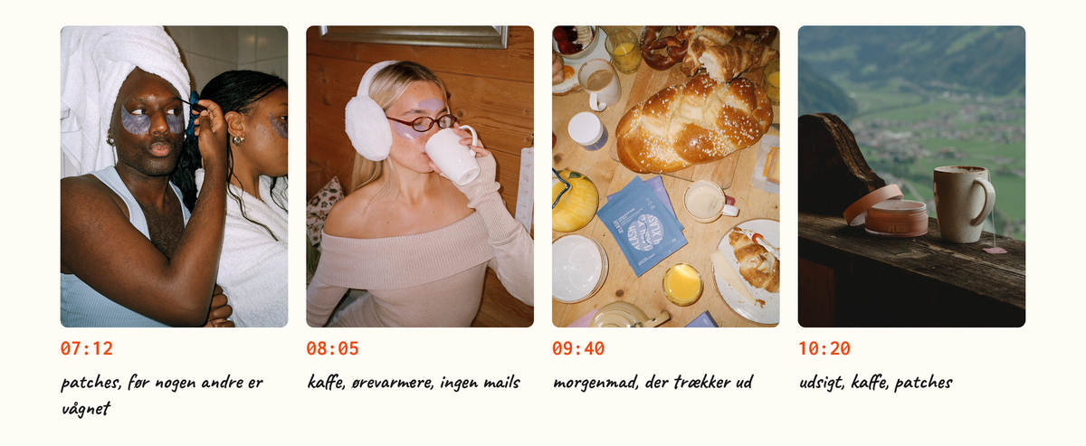 Slow mornings, timestamped.