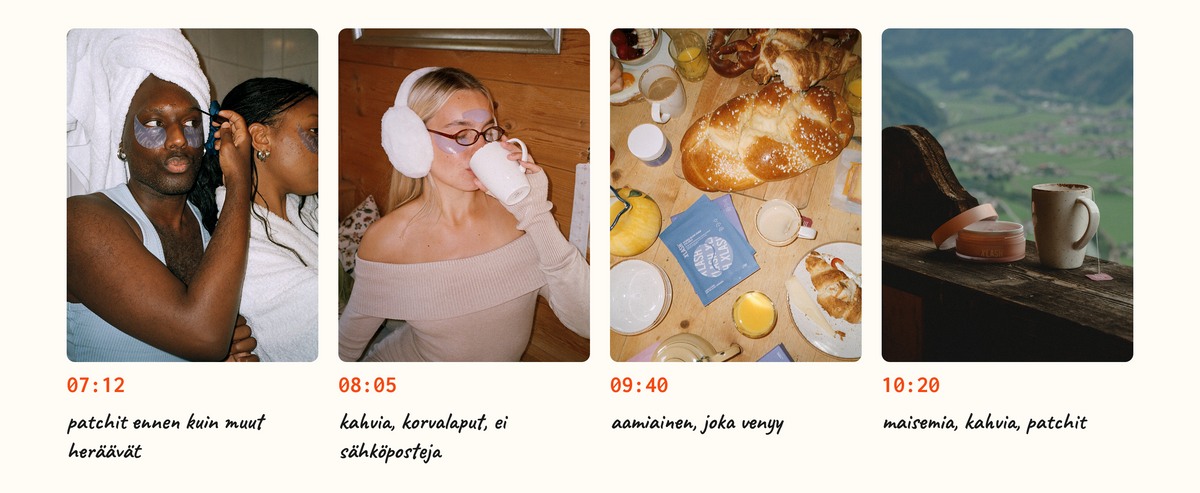 Slow mornings, timestamped.
