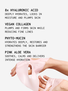 Xlash Collagen Hydrogel Hyal Mask