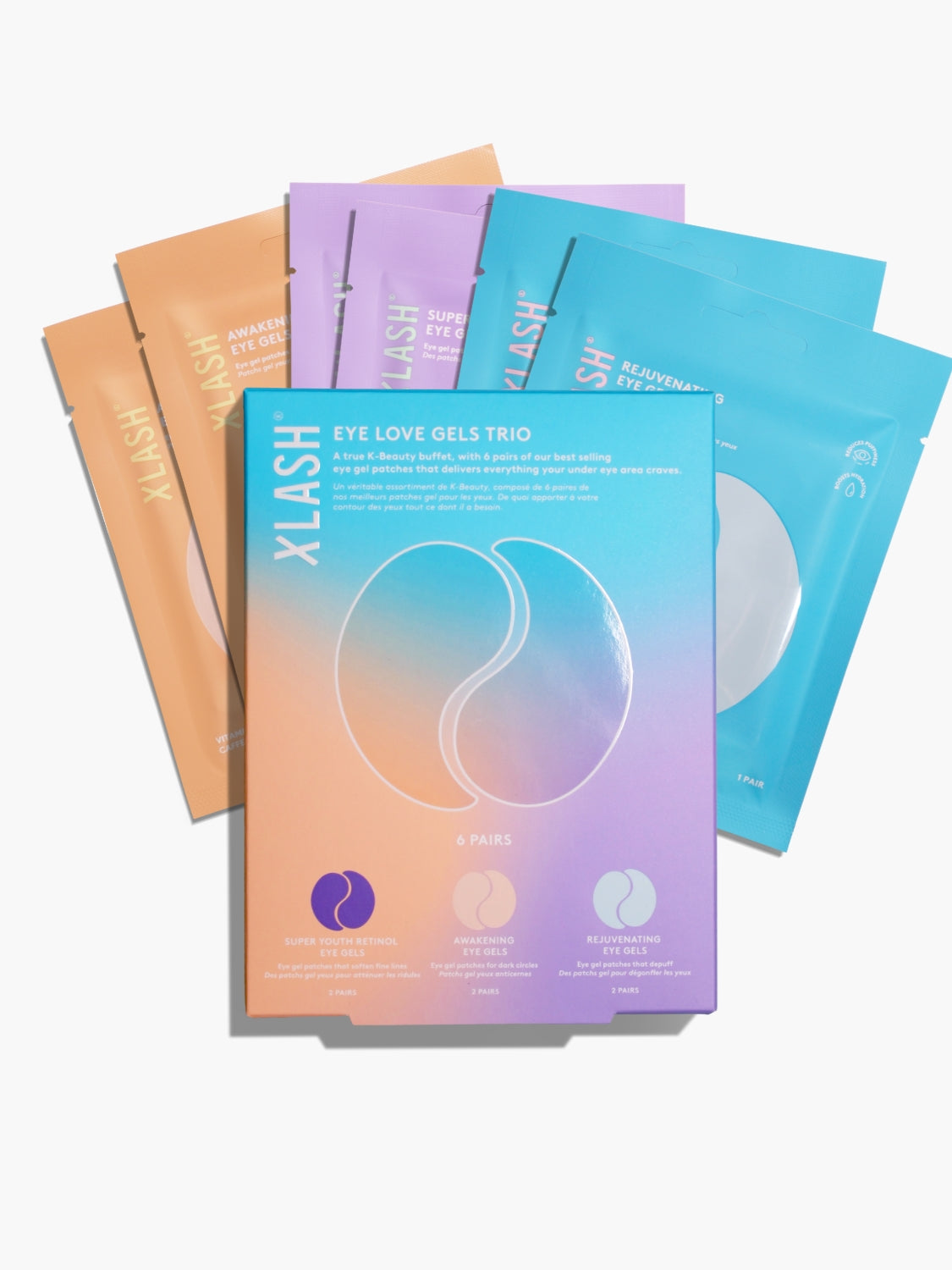Eye Love Gels Trio – eye patches kit | Xlash