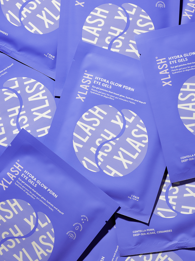 Xlash Hydra Glow PDRN Eye Gels 5 pair