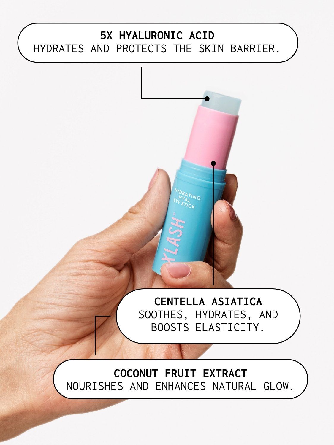 Stay Hydrated Kit – hydrogel mask & hydrating eye stick | Xlash