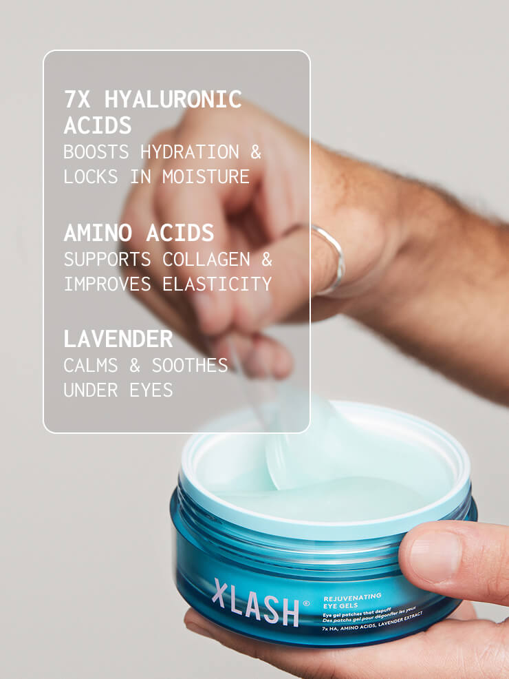 Rejuvenating Eye Gels – hydrating eye patches | Xlash