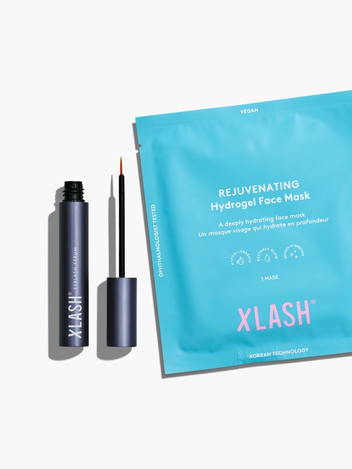 Xlash Eyelash Serum 3ml + Free Hydro Gel Mask 1 pcs